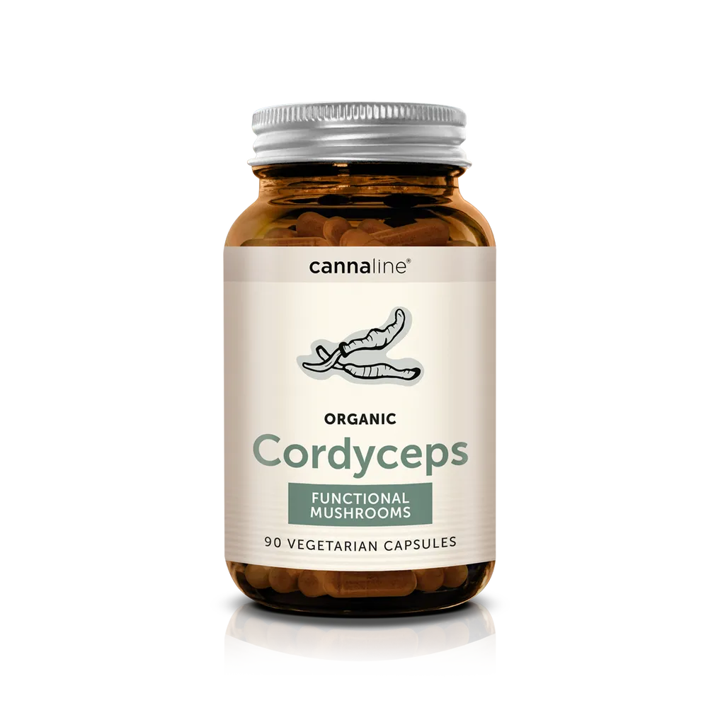 Cannaline Cordyceps Functional Mushrooms – 90 kapsler