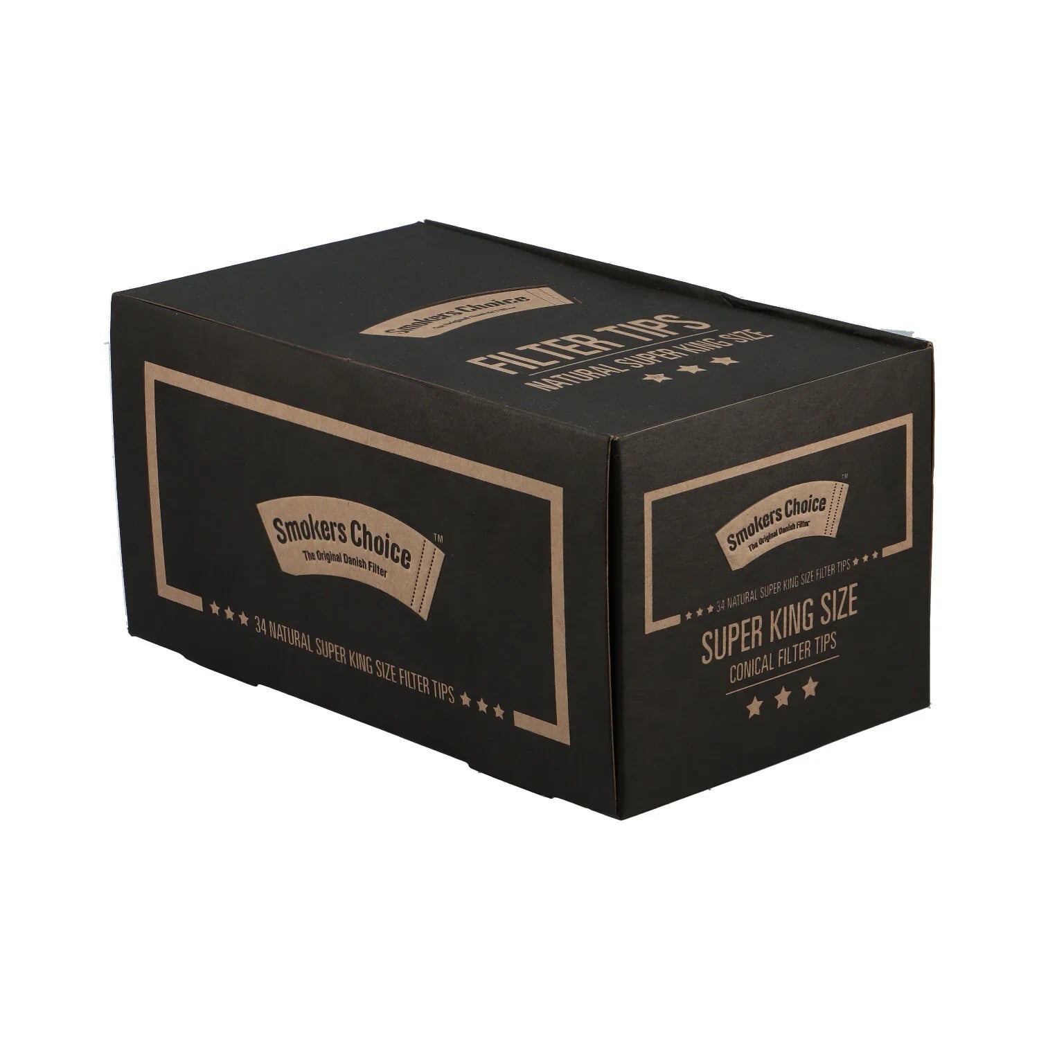 Smokers Choice Filter Tips Super King Size Brown