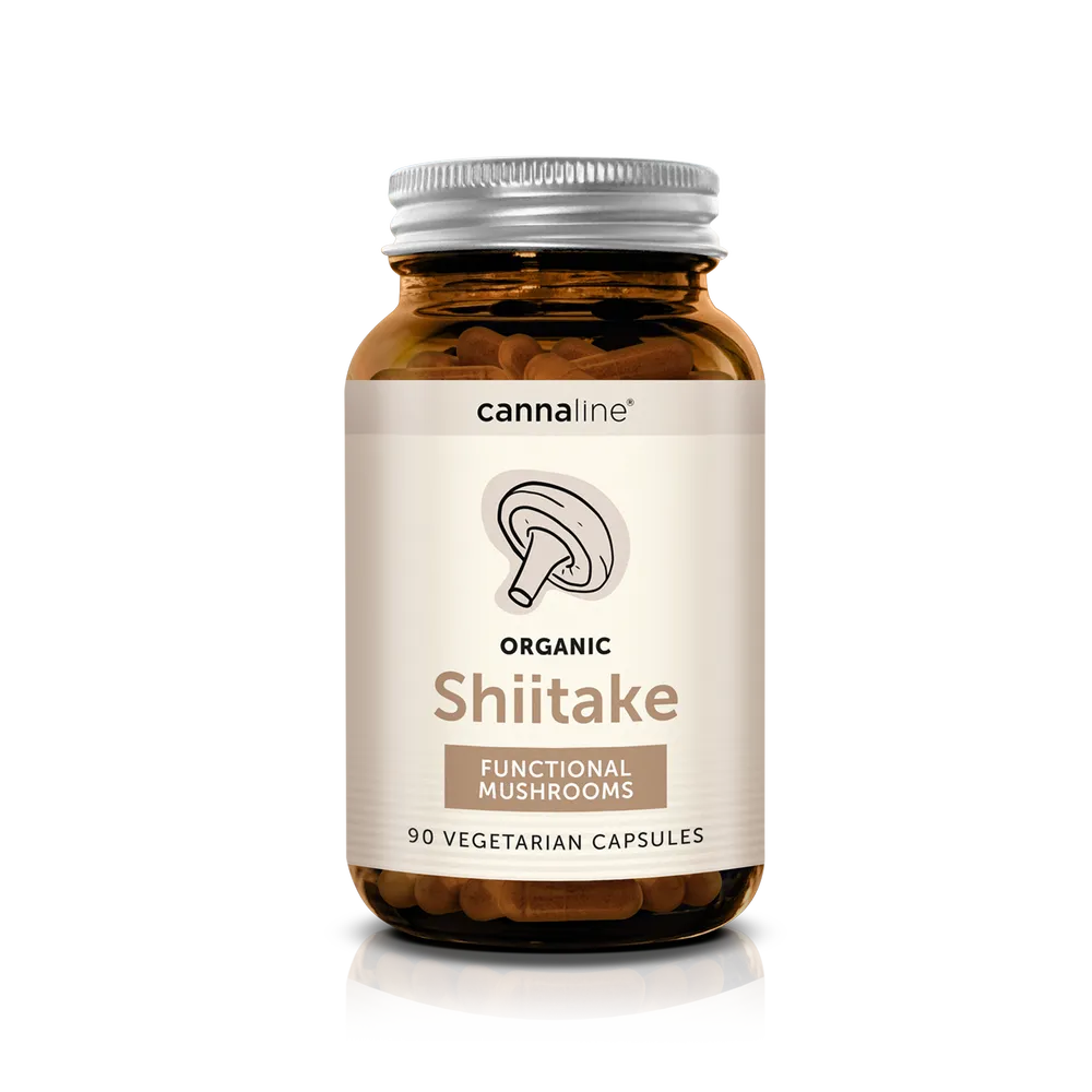 Cannaline Shiitake Functional Mushrooms – 90 kapsler