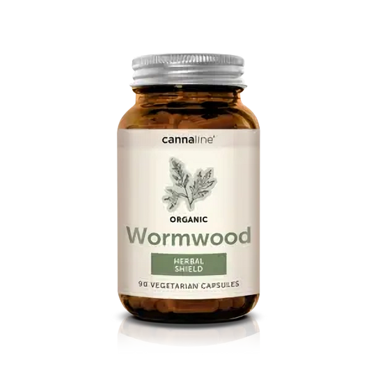 Cannaline Wormwood Herbal Shield Mushrooms – 90 kapsler