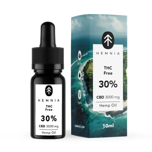 Hemnia CBD Oil 30% 3000 mg, 10 ml