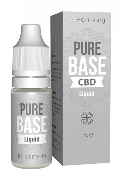 Harmony CBD væske ren Base 10ml, 100-1000 mg CBD