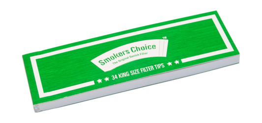 Smokers Choice Filter Tips King Size Green