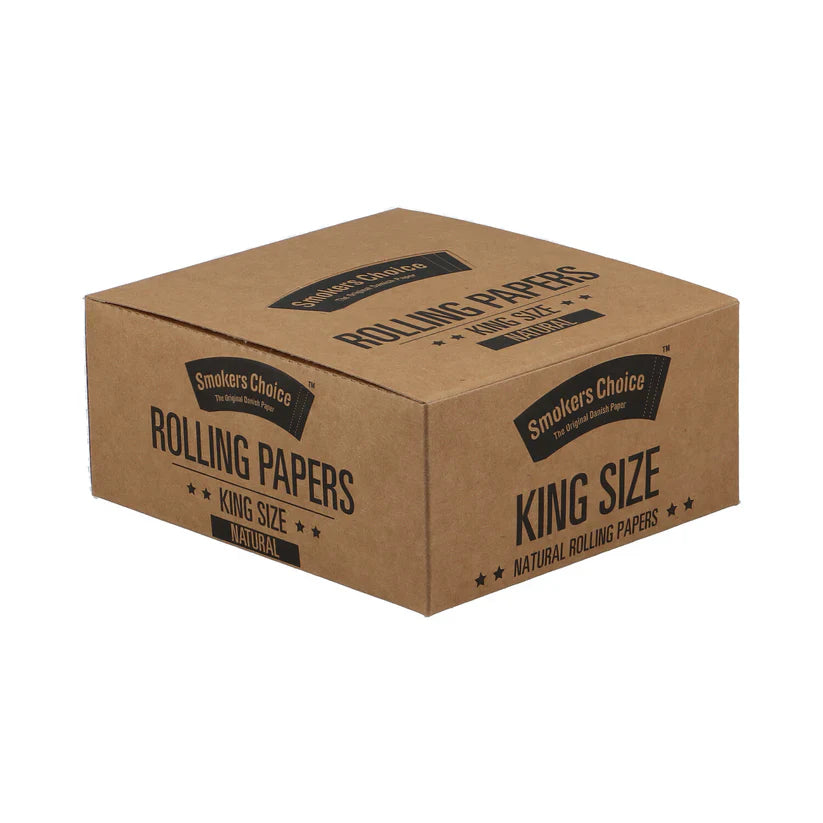 Smokers Choice Rolling Paper King Size Brown