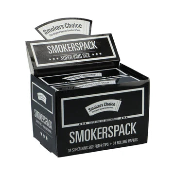 Smokers Choice – SmokersPack Black Super King Size 34 stk.