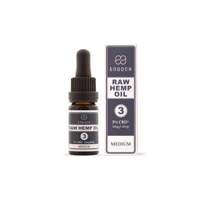 Endoca - RAW 3% CBD Olie